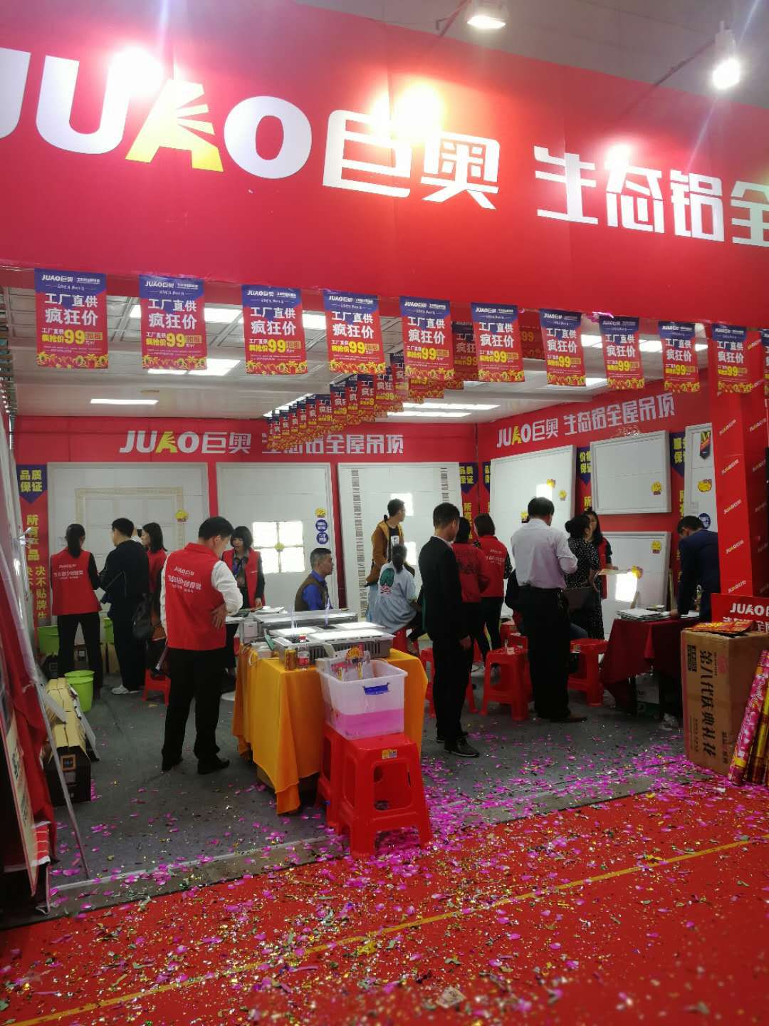 戰無不勝！ 巨奧生態鋁頂墻火火火火爆武漢！